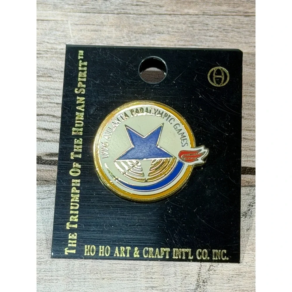 Vintage 1996 Atlanta Olympic Games Paraplympic‎ Pin
